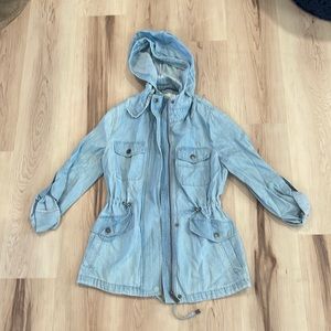 BCBG Generation blue denim jacket
